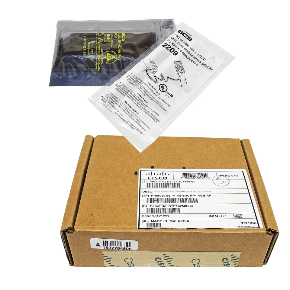 CISCO RAM Memory M-ASR1K10014GB-RF 74-107898-01 NEW NEW for ASR1000, ASR1001 - Image 1 of 3