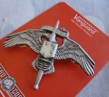 US Usmc Marsoc Wings Badge Pin Marine Raider Insignia Spiritus Invictus GRAY