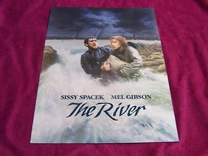 Universal Picture 1984 Film", THE RIVER "Filmprogramm Mel Gibson/Sissy Spacek - Bild 1 von 1