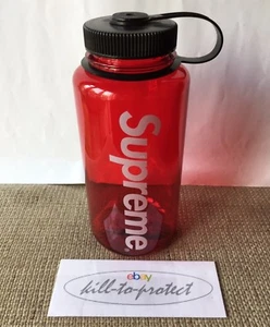 SUPREME x NALGENE WATER BOTTLE  (one sze）Box Logo 2014 S/S Limited Release - Picture 1 of 4
