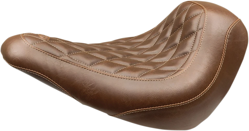 Mustang Wide Tripper Solo Seat Brown Diamond Front - without Backrest 83041 - Imagem 1 de 1