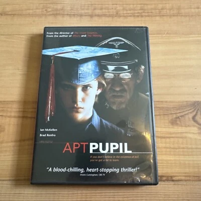 Apt Pupil (DVD, 1999, Closed Caption) - WW2 Pschycological Thriller Foto 1 de 4