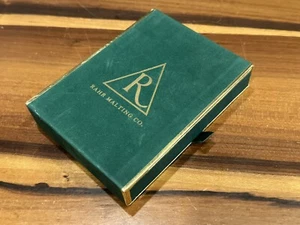 Vintage 1960er Rahr Malting Co Spielkarten mit vergoldeten Goldrändern New Old Stock versiegelt! - Bild 1 von 10