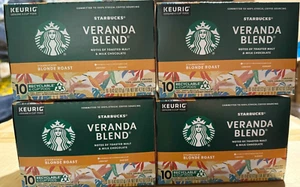 Starbucks Veranda Blend Blond Roast Coffee Keurig 40 K-Cup Total check BB! - Picture 1 of 1