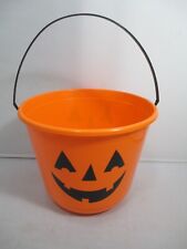 Jack o Lantern Halloween Candy Bucket Amscan NEW 