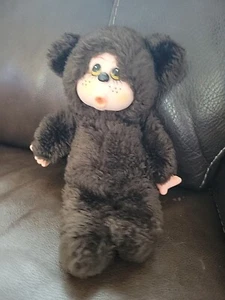 Avlon Rubber Face Monkey Bear Plush Doll Thumb Sucking Vintage Stuffed Animal - Picture 1 of 5