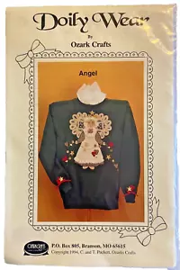 Pattern Doily Wear Angel Ozark Crafts 813 Quick Quilt Shirt Craft 1994 Vtg - Picture 1 of 3