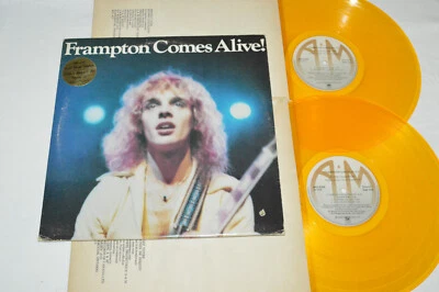 PETER FRAMPTON Frampton Comes Alive 2-LP 1976 A&M Canada Gold Vinyl SPG-3703 - Image 1 of 4