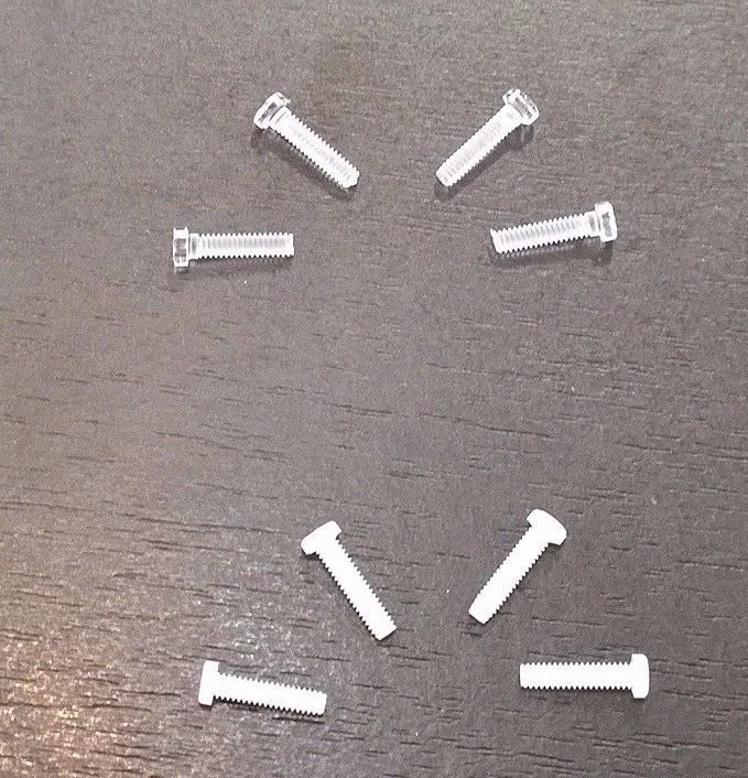 TRY CHANGE 4 VITI x GLASANT INTROVABILE L= 10MM CIRCA !!! 4 TRY CHANGE SCREWS!!!