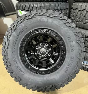 5) 17x9 Fuel D694 Covert Wheels 35" Baja Boss AT Tires 5x5 Jeep Gladiator JT - Picture 1 of 6