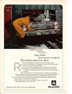 1967 AMC AMBASSADOR ~ ORIGINAL ALCOA ALUMINIUM AD - Bild 1 von 1