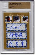Che-Hsuan Lin * Kuo-Hui Lo * Chih-Hsien Chiang * TAIWAN Rookie Autograph #/10