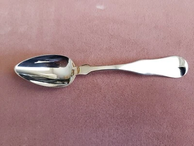 ANTIQUE COLLECTABLE 6" * N. HARDING&CO * COIN SILVER (90%) TEA SPOON - MONO - Image 1 of 4