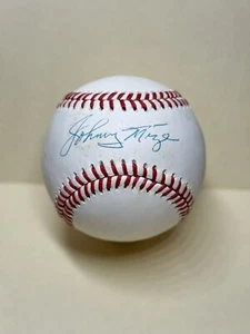 Johnny Mize signed ONL baseball - Yankees, Giants, Reds - JSA Authenticated - Picture 1 of 7