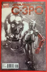 STAR WARS SPECIAL C-3PO #1 HARRIS RED ARM SPOTLIGHT VARIANT COVER 1:1000 MARVEL - Picture 1 of 4
