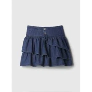 Gap Kids Ruffle Denim Skirt - Picture 1 of 5