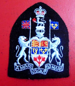 CANADA Canadian Armed Forces QC WO sleeve Warrant Officer badge patch 3 3/8" - Picture 1 of 2