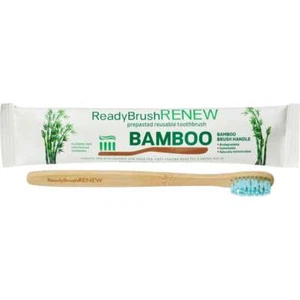 ReadyBrushRENEW Bamboo Prepasted Ecofriendly Toothbrush, Mint, 144/Box - Picture 1 of 1