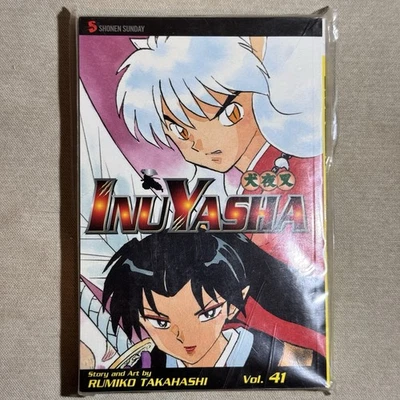 Inuyasha Volume 41 Manga Vol Singles Rumiko Takahashi Shonen Viz [English] - Image 1 of 4