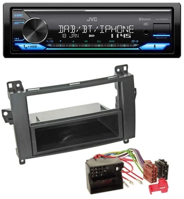 JVC Bluetooth DAB USB MP3 Autoradio für Mercedes A-Klasse 04-12 W169 C169 - Bild 1 von 4