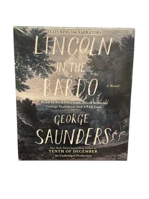 Lincoln in the Bardo: A Novel Audio Book George Saunders Read By Nick Offerman Foto 1 de 4