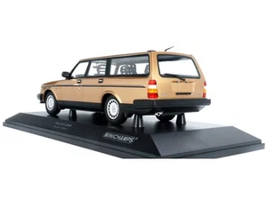 1986 Volvo 240 GL Break Gold Metallic Limited Edition Diecast Model Car 1/18 ... - Picture 1 of 3