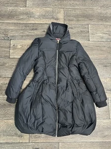 marithe francois girbaud down jacket puffer women black size 12 - Picture 1 of 15