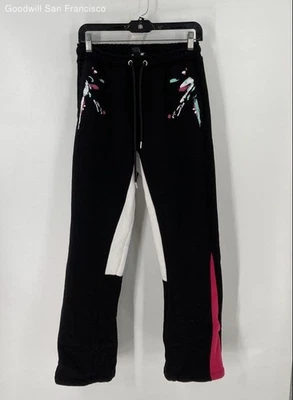 Boohoo Man Multicolor Pockets Drawstring Waist Track Womens Pants Size Small - Image 1 of 3