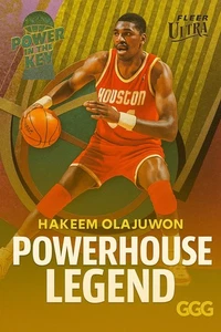 Fleer Ultra Power In The Key 1993 Hakeem Olajuwon🔥¡Bestia de colección!  - Imagen 1 de 6