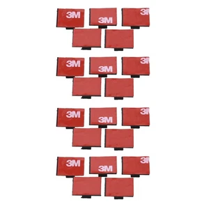 20 Pack Self-Adhesive Wire Tie Cable Clamp Clip Holder For Car Dash Camera C - Afbeelding 1 van 15