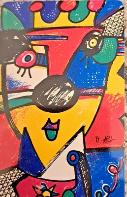 Telefonkarte Sternzeichen Otmar Alt Löwe Telekom  PD 5  97 - Bild 1 von 2