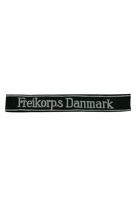 Elite Volunteer Pz.Gren.Rgt. 24 Freikorps Danmark EM/NCO título de brazalete - Imagen 1 de 1