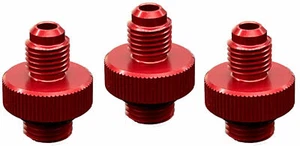 Accesorios de prueba de conexión rápida de aluminio de 1/4" para conjuntos de reflujo PVB, juego de 3  - Imagen 1 de 4