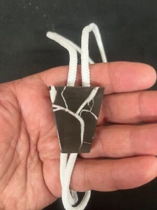 Septarian Lightning Stone Western Bolo Tie Michigan - Picture 1 of 2