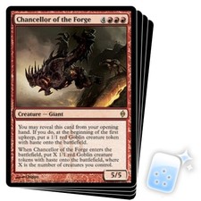 Chancellor Of The Forge X4 M/NM Magic: The Gathering MTG New Phyrexia