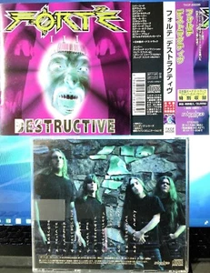 Forte - III: Destructive (CD,1997,Fandango Co. LTD.,Japan w/OBI) TKCF-45036 RARE - Picture 1 of 2