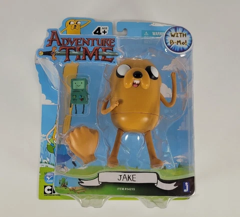 RARE Jazwares Adventure Time Jake Figure With BMO Item 14215 NEW Cover