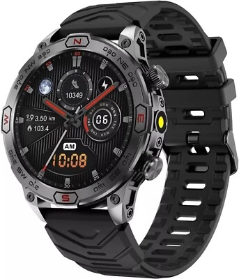 2025 Smart Watch For Men/Women, Waterproof Smartwatch Bluetooth iPhone Samsung - Image 1 of 4