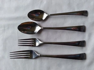 Federal Platinum Lenox Acero Inoxidable Brillante Tenedor de Cena, Ensalada, Cuchara de Sopa, Cucharadita - Imagen 1 de 6
