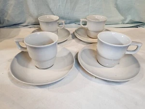 PENTIK Finland Talvi Cups & Saucers, Set of 4 NICE! - Picture 1 of 15