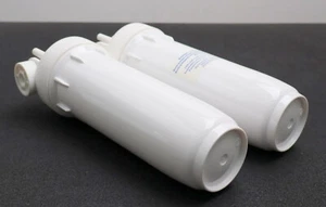 ATLAS FILTRI 2-fach Filtergehäuse 10" unter Küchenspüle DP 10 DUO 1/4" IN BW - Picture 1 of 8