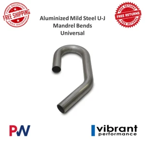 Vibrant Performance 12611 Aluminizado Acero Suave U-J Mandril Curvas Tubo 3" O.D. - Imagen 1 de 8