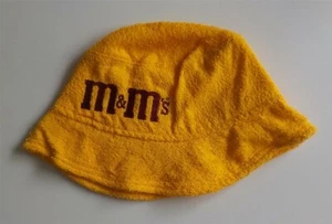 1992 Barcelona Olympics M&Ms Yellow Sun Hat Size Large - Picture 1 of 2