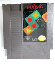 Puzznic ORIGINAL NINTENDO NES Game TESTED Working & AUTHENTIC