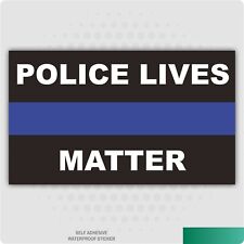 Police Lives Matter Car Van Lorry Vinyl Self Adhesive Stickers