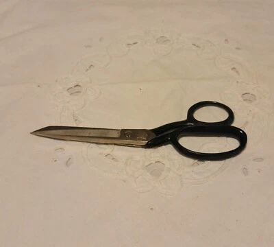 Vintage Wiss Inlaid Steel Forged No 27 Scissors 7 in L Crafting Sewing  - Image 1 of 4