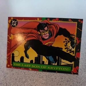 PROMO CARD - DC - BLOODLINES - #P3 - 1993 - SKYBOX - THE LAST SON OF KRYPTON - Picture 1 of 4