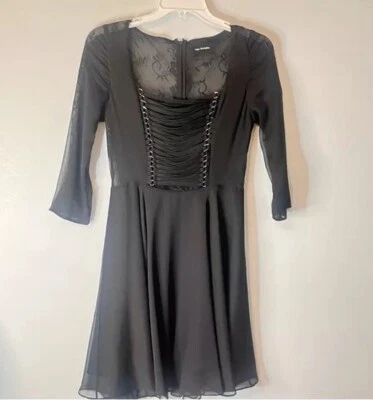 Vestido corsé de encaje The Kooples Paris talla pequeña Foto 1 de 4