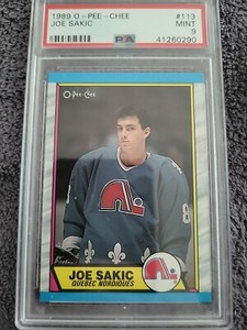 1989-90 OPC- #113 Joe Sakic (RC)