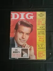 Vintage DIG Teen Magazin Mai 1957 Sammlerstück Robert/Bob Wagner Rockabilly - Bild 1 von 20
